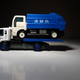 Illustration for article titled Throwback Thursday: B/O (Battery-operated) Tomica B-12 Nissan Atlas Garbage Truckem/em